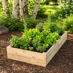 Hochbeet aus Holz 24 x 80 × 80 cm