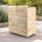 Hochbeet aus Holz 88 x 40 × 80 cm