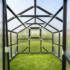 Gewächshaus aus Holz mit Polycarbonat | 2,6 m Breite