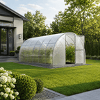 Gewächshaus aus Polycarbonat mit Stahlrahmen | 3 m Breite
