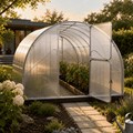 Gewächshaus aus Polycarbonat mit Stahlrahmen | 3 m Breite