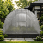 Gewächshaus aus Polycarbonat mit Stahlrahmen | 3 m Breite