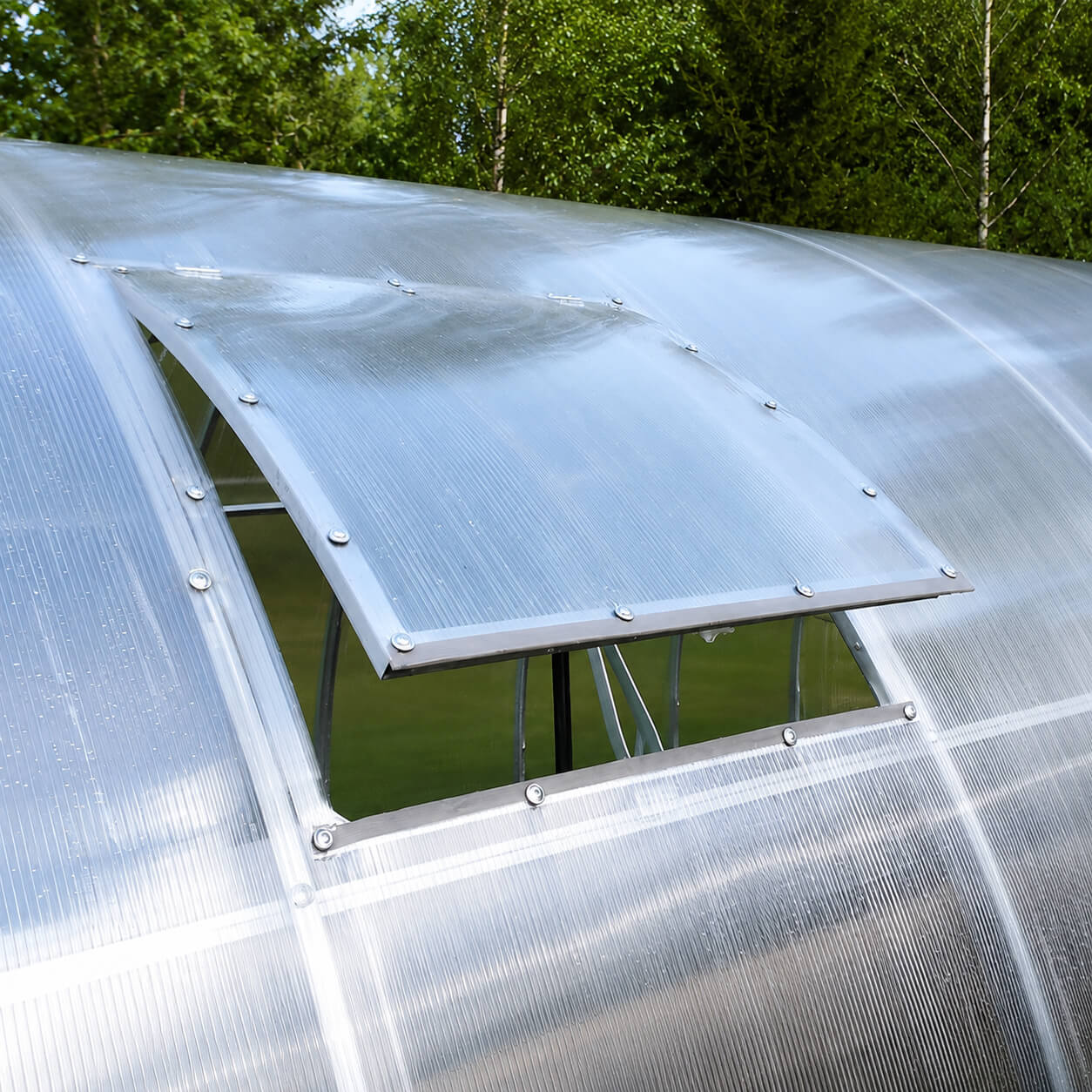 Metallfenster für manuelle Belüftung für Gewächshäuser