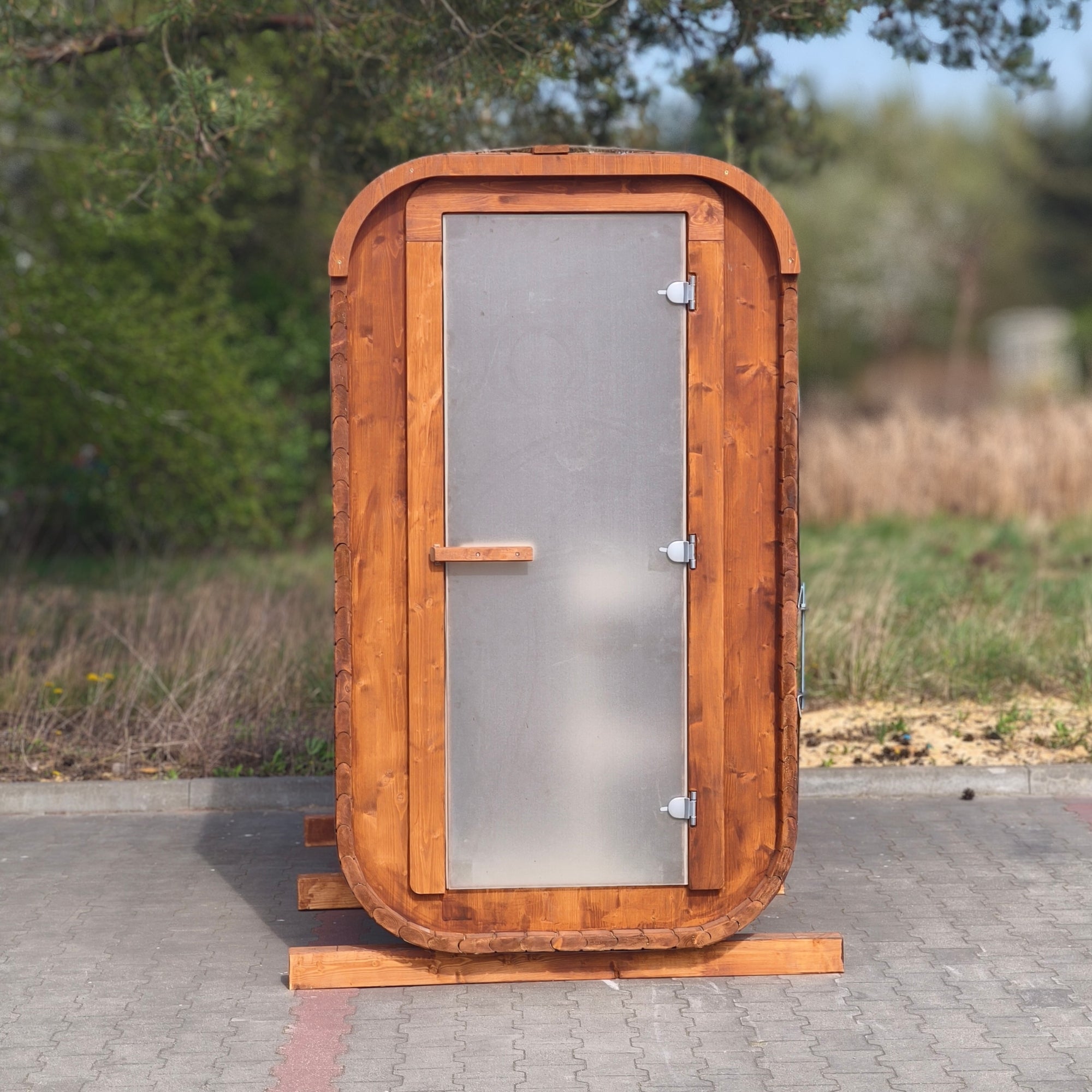 Mini-Gartensauna aus Holz 2,4 m