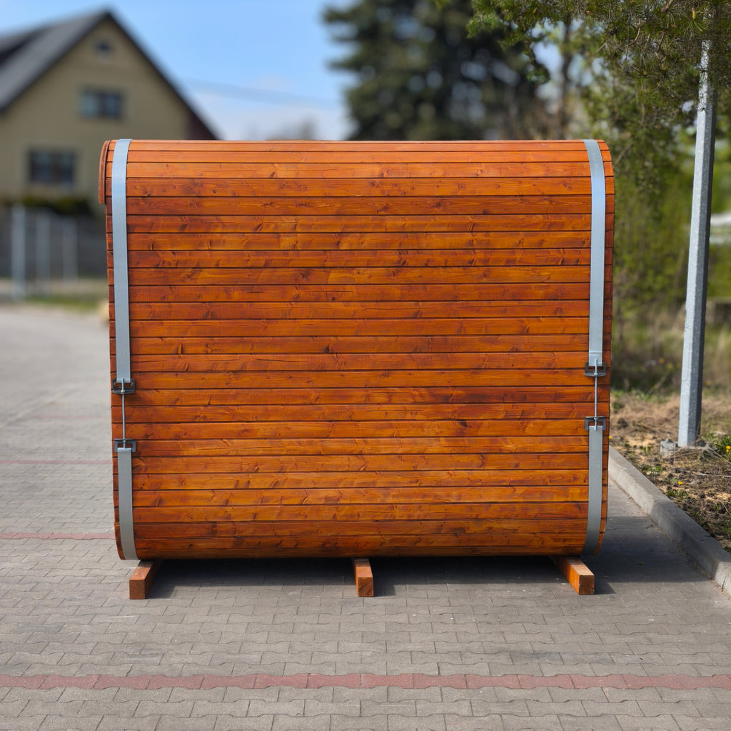 Mini-Gartensauna aus Holz 2,4 m