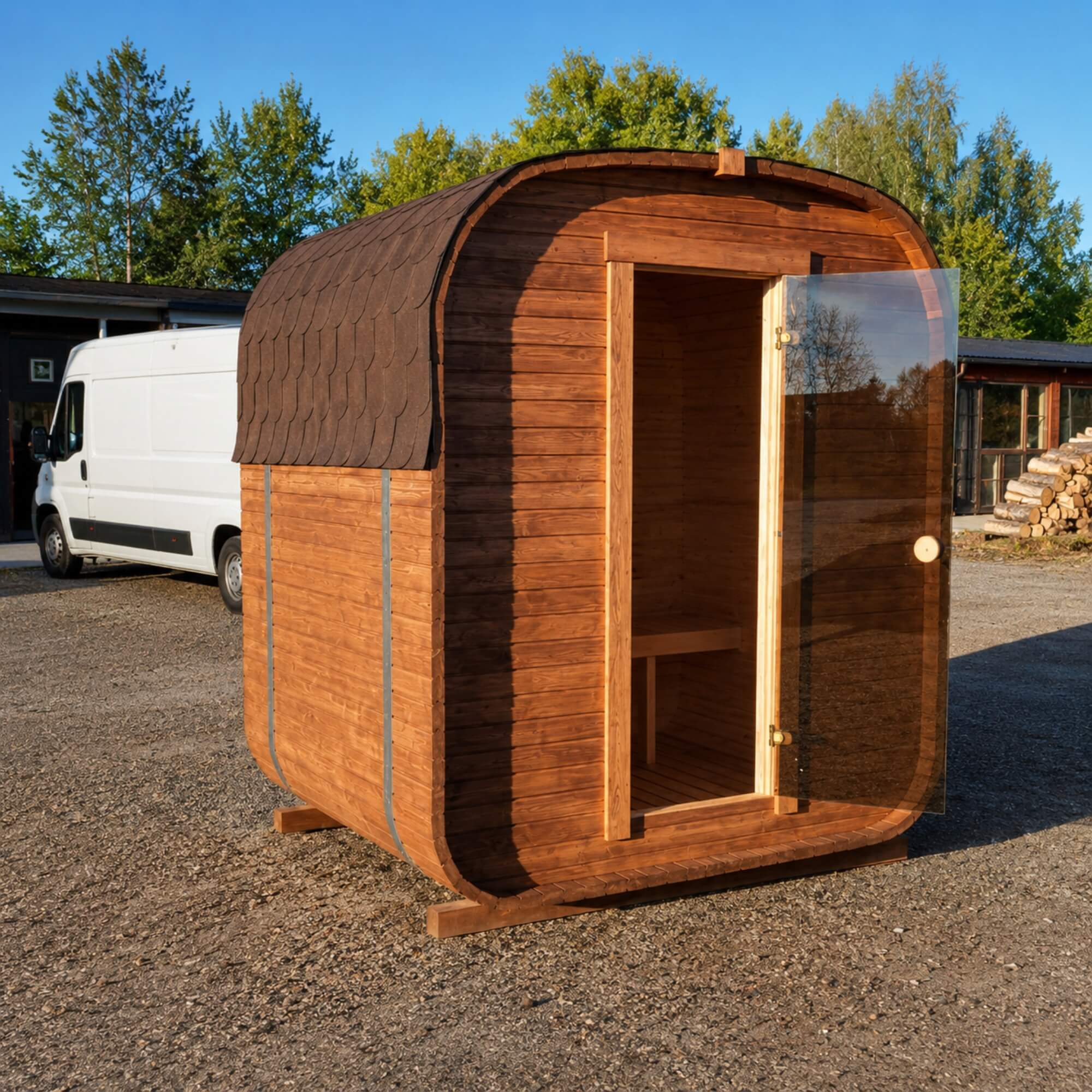Mini-Quadro-Sauna 1,8 m