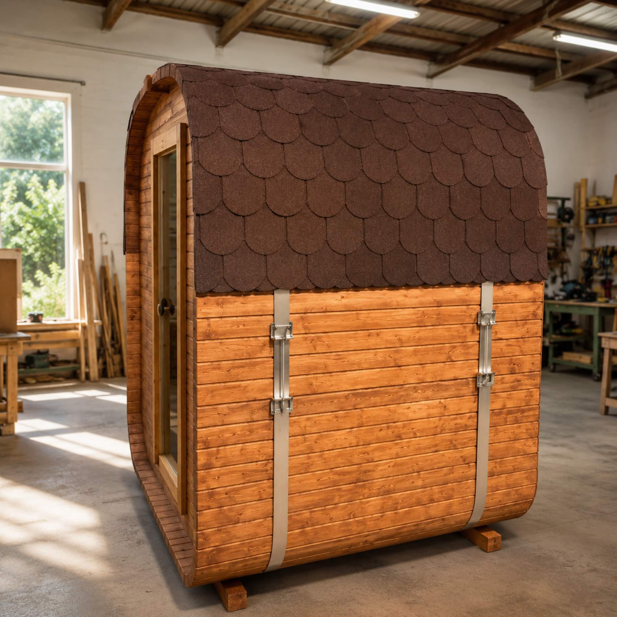 Mini-Quadro-Sauna 1,8 m